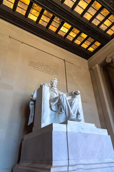 vertical shot lincoln s statue lincoln memorial washington usa 665346 7075